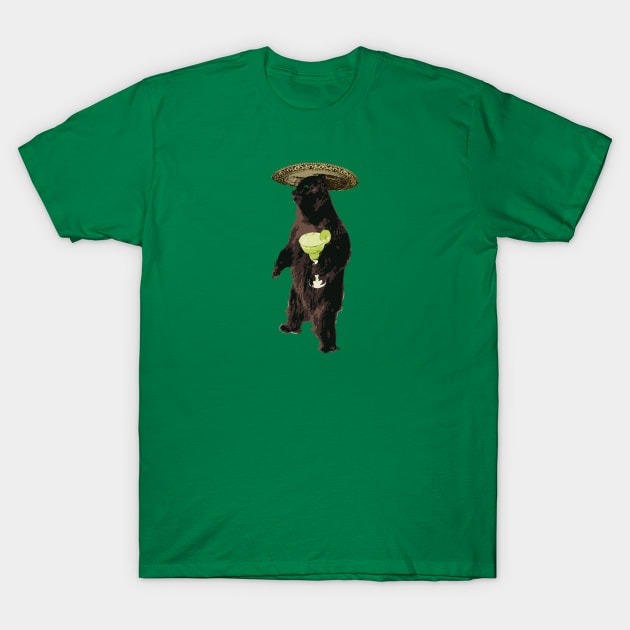 Cinco de Bear-O T-Shirt by GrumpyDog